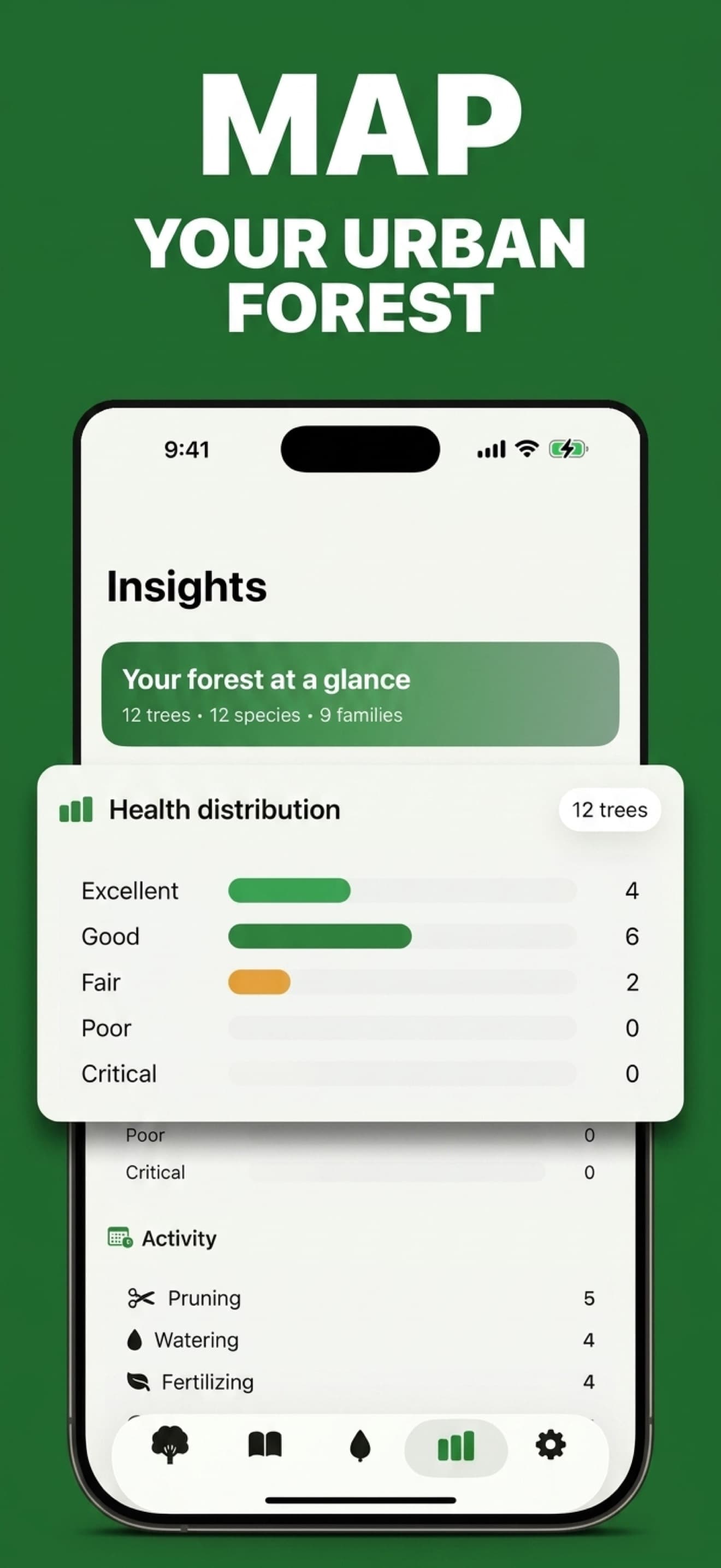 Map your urban forest with GPS-tagged tree inventory